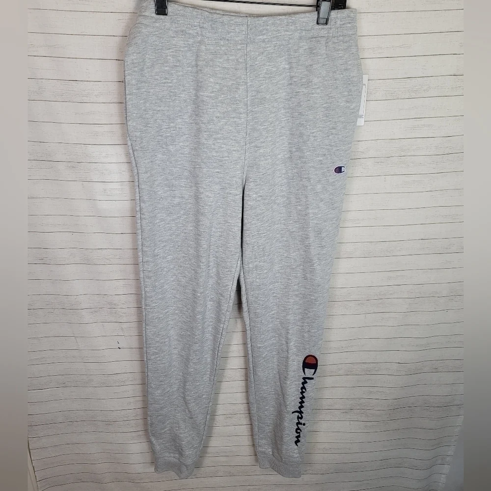 CHAMPION Fleece Joggers, Classic Script, 25